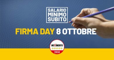 #SalarioMinimoSubito, l’8 ottobre il Firma Day!